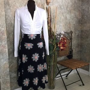 LuLaRoe azure skirt gorgeous color dressy comfort